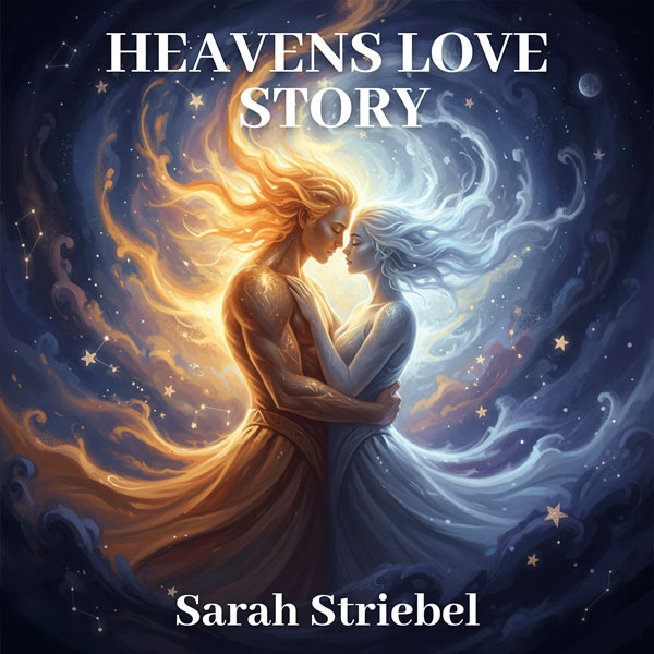 Illustrated celestial children's story cover
